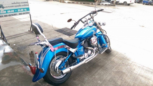 ขายคับ YAMAHA DRAGSTAR CLASSIC 400cc ปี2003 ทะเบียนพร้อมโอน สีสวยๆ ของแต่งเยอะคับ ท่อแต่ง สปอตไลท์ เครื่องแน่นมากคับ ราคา 99500 บาท สนใจติดต่อ 081-0578282 คับ ส่งได้ทั่วไทยคับ สนใจติดต่อ 081-0578282 FACEBOOK ชาญณรงค์ ป๊อป ชัยอมฤต ไอดีไลน์ POPBIGBIKESAKON