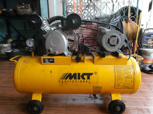 ปั้มลม MKT 64L มอเตอร์มิตซู ใช้งานได้ปกติ 5500