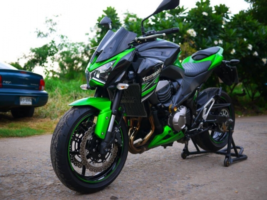 ขาย Kawazaki Z800 ปี 2015 โฉมใหม่ล่าสุด พร้อมทะเบียนแท้ รถสวยมากสภาพใหม่กริ๊ป