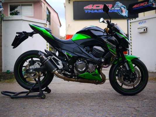 ขาย Kawazaki Z800 ปี 2015 โฉมใหม่ล่าสุด พร้อมทะเบียนแท้ รถสวยมากสภาพใหม่กริ๊ป