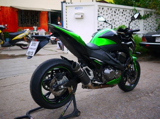 ขาย Kawazaki Z800 ปี 2015 โฉมใหม่ล่าสุด พร้อมทะเบียนแท้ รถสวยมากสภาพใหม่กริ๊ป