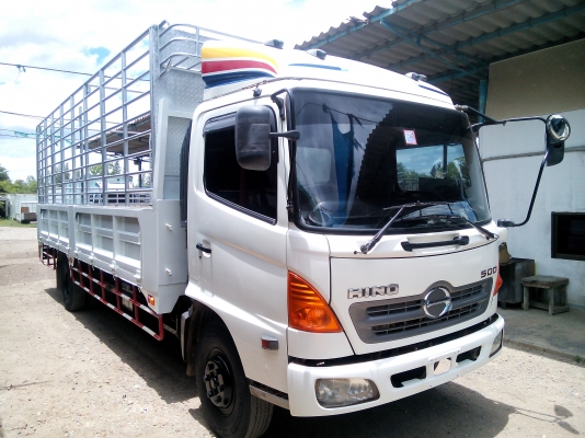 6 ล้อกลาง  *Euro.3*  HINO  *ซีรีย์500*  FC9J 175 แรงม้า *คอมมอนเรว* ยาว 6.50 ม.*  รถสวยเดิม+สวยจริง * รถห้างแท้ * มีเล่มพร้อม *