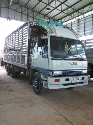 จองแล้วครับ  สิบล้อ HiNO FL 3H 195 เพาเดียว สภาพดีสวยบางเดิมพร้อมใช้ ทะเบียนพร้อมโอน