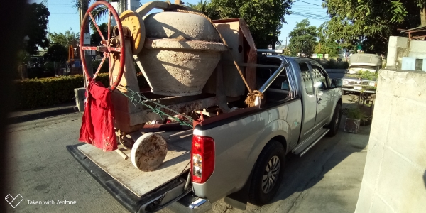 ขาย โม่ผสมคอนกรีต มือสองพร้อมมอเตอร์ 3 แรง