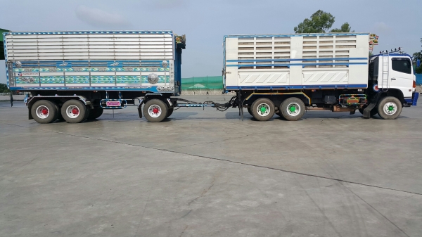 ขายรถพ่วง 22 ล้อ แม่.ลูก HINO 320 แม่ปี.48 ลูกปี.55 ราคา.2150000 ต่อรอง ขายรถพ่วง 22 ล้อ แม่.ลูก HINO 320 แม่ปี.48 ลูกปี.55 ราคา.2150000 ต่อรอง