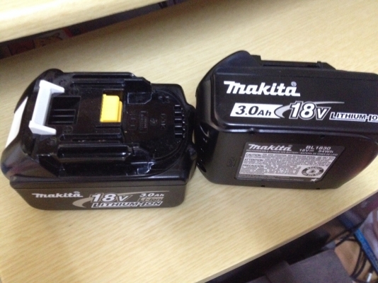 แบ็ตลิเที่ยมแท้ Makita BL1830 Li-ion18V 3A จำนวน 1 ก้อนราคาพิเศษ