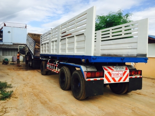 ขายรถพ่วง 22 ล้อ แม่.ลูก กระบะเหล็กดั้ม HINO 320 ปี.50 รถสวย ยางเต็ม ราคาแค่.2100000 สนใจโทรด่วน