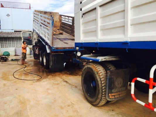 ขายรถพ่วง 22 ล้อ แม่.ลูก กระบะเหล็กดั้ม HINO 320 ปี.50 รถสวย ยางเต็ม ราคาแค่.2100000 สนใจโทรด่วน