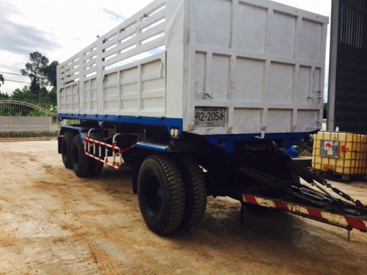 ขายรถพ่วง 22 ล้อ แม่.ลูก กระบะเหล็กดั้ม HINO 320 ปี.50 รถสวย ยางเต็ม ราคาแค่.2100000 สนใจโทรด่วน