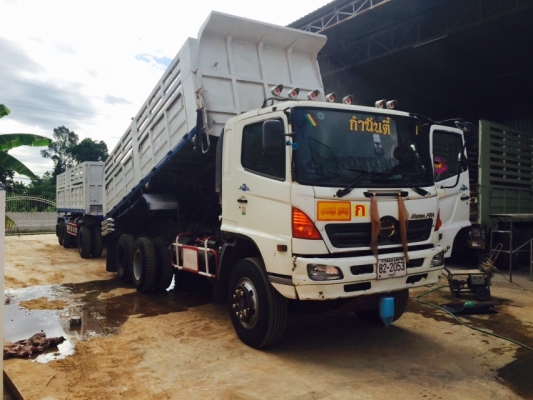 ขายรถพ่วง 22 ล้อ แม่.ลูก กระบะเหล็กดั้ม HINO 320 ปี.50 รถสวย ยางเต็ม ราคาแค่.2100000 สนใจโทรด่วน