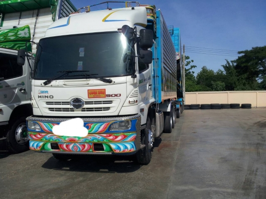 ขายรถพ่วง 22 ล้อ แม่.ลูก กระบะเนียมคอกเกษตรดั้ม HINO 344 มี.2 พ่วง ปี.54-55 ราคา.2850000 สนใจรีบจองด่วน