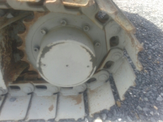 รถแบคโฮมีหัวเจาะ