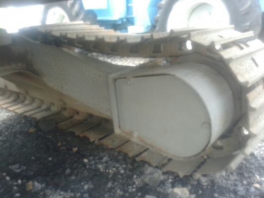 รถแบคโฮมีหัวเจาะ