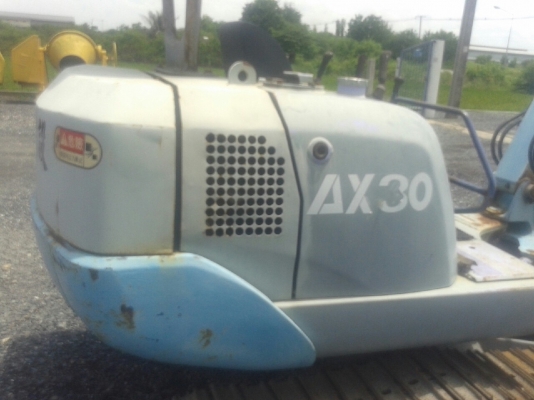 รถแบคโฮมีหัวเจาะ