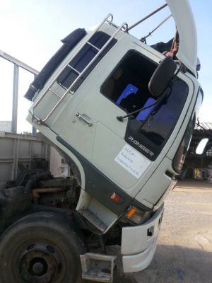 สิบล้อ HiNO FL18 LA195 แรง เพาเดียว พื้นเรียบ สภาพดีพร้อมใช้งาน  ทะเบียนพร้อมโอน