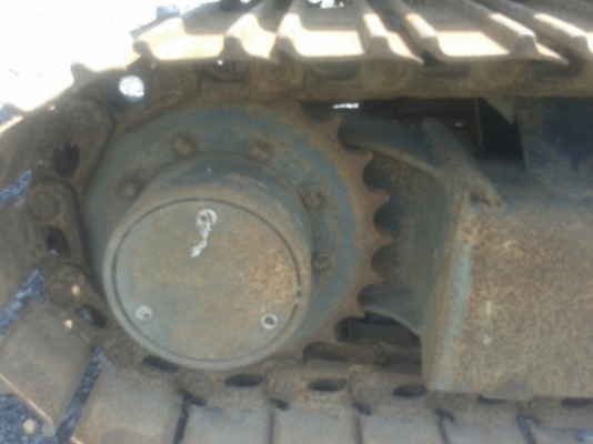 รถแบคโฮมีหัวเจาะ