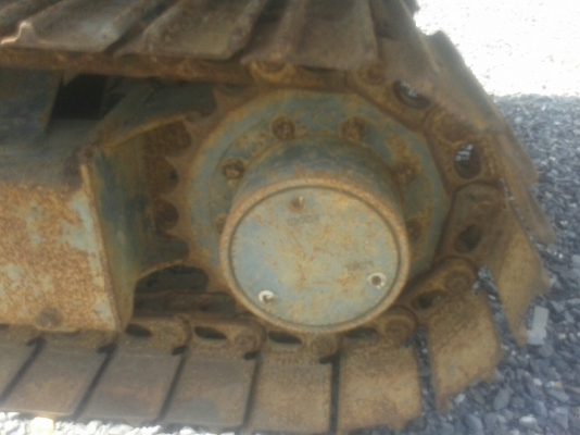 รถแบคโฮมีหัวเจาะ