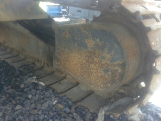 รถแบคโฮมีหัวเจาะ