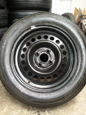 ล้อกะทะ พร้อมยาง175 65 15 bridgestone