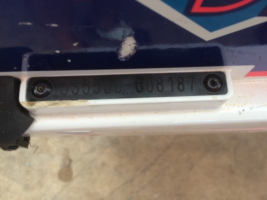 เรือเจ็ตสกี KAWASAKI 550SX สภาพเดิมๆจากญี่ปุ่น นำเข้าจากประเทศญี่ปุ่น