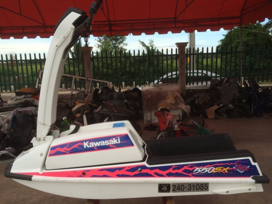 เรือเจ็ตสกี KAWASAKI 550SX สภาพเดิมๆจากญี่ปุ่น นำเข้าจากประเทศญี่ปุ่น
