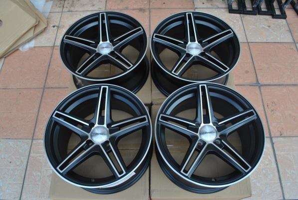 ขายล้อ VOSSEN CV5 ขอบ15X7.5 +35 4H100 สี Matt Black