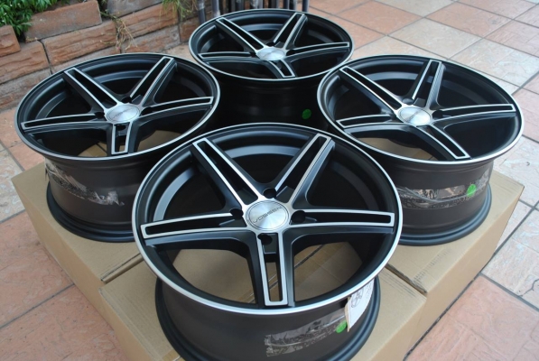 ขายล้อ VOSSEN CV5 ขอบ15X7.5 +35 4H100 สี Matt Black