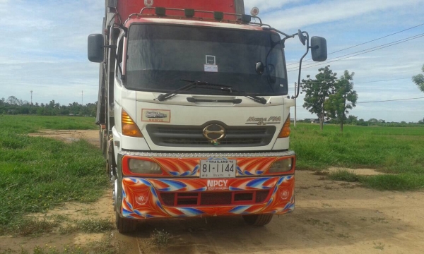 ขายHINO MEGA 320. แรง พ่วงดั้มพ์แม่-ลูกๆ3คาน