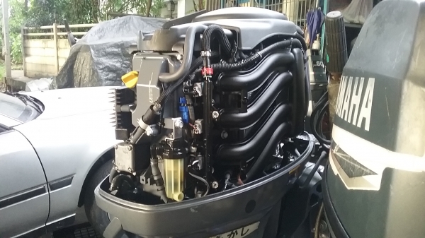 เครื่องเรือ yamaha f50fet สี่จังหวะหัวฉีด