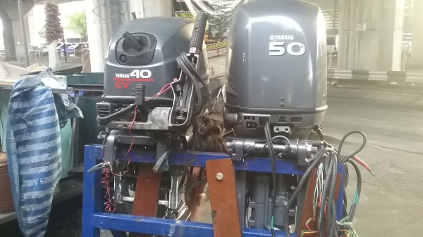 เครื่องเรือ yamaha f50fet สี่จังหวะหัวฉีด