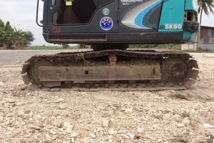 KOBELCO SK 60 MACKIII เก่านอก ไฟฟ้าครบมีแอร์ เอกสารเล่มทะเบียน