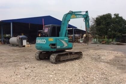 KOBELCO SK 60 MACKIII เก่านอก ไฟฟ้าครบมีแอร์ เอกสารเล่มทะเบียน