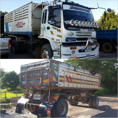 ขายด่วนDECA270 EURO2แม่ลูกๆ2เพลาสภาพพร้อมใช้งานราคาเบาๆจัดแนนท์ได้โทร0843923995