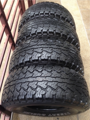 ยาง All Bridgestone 33 12.5 R15 ดอกเยอะ ลุยได้อีกนาน