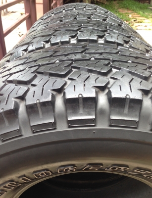 ยาง All Bridgestone 33 12.5 R15 ดอกเยอะ ลุยได้อีกนาน