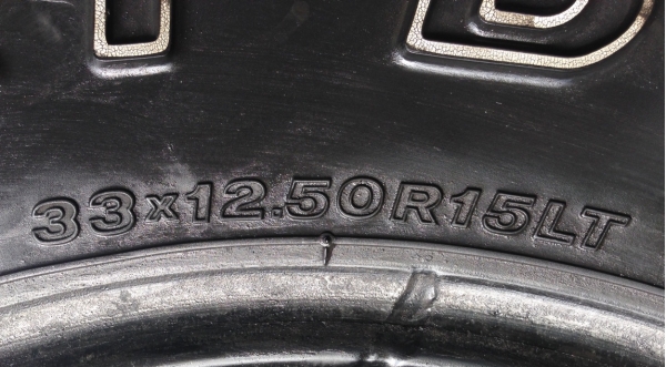 ยาง All Bridgestone 33 12.5 R15 ดอกเยอะ ลุยได้อีกนาน