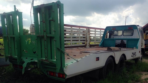 เทนเลอร์10ล้อ1เพลา HINO KT-185หางพับไฮฯขนย้าย รถเกี่ยว **ขาย เทนเลอร์ HINO KT-185 10ล้อ1เพลา หางปลาขึ้นรถเกี่ยวข้าว หางต่อใหม่ พร้อมใช้ ราคาเบา HINO KT920 วางเครื่อง/เกียร์ HO7C-185แรง (ใบคุม) เครื่องดี แห้ง แน่นดี เกียร์ดี เข้าง่าย