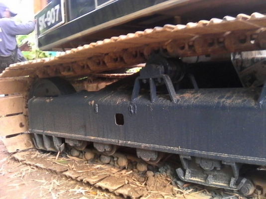 ขายรถแบคโฮ KOBELCO SK07 ตัวเดินใหญ่ เอกสารอินวอย ราคา 650000