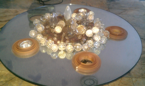 ขายโคมไฟคแก้วริสตัล