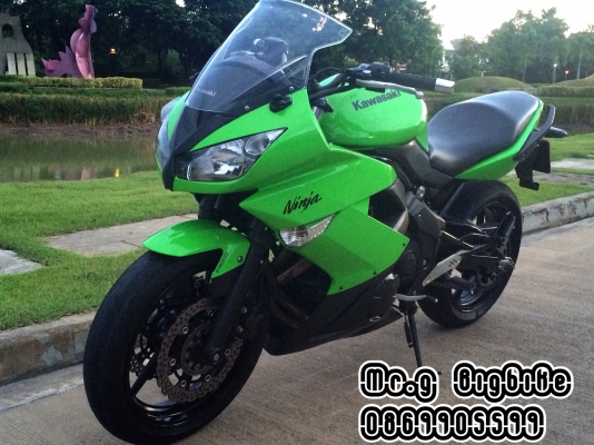 Green Tea Ninja650 ABS ปี11 แต่งสวย ท่อArrow รถมือเดียว เล่มคู่มือกุญแจครบสภาพพร้อมใช้