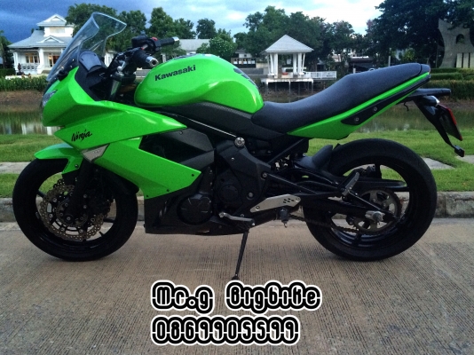 Green Tea Ninja650 ABS ปี11 แต่งสวย ท่อArrow รถมือเดียว เล่มคู่มือกุญแจครบสภาพพร้อมใช้