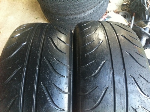 ขายยางgoodyear eagle RS 195/55/15 ปี09 1 คู่