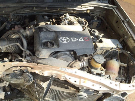 ขายรถTOYOTA VIGO 2500cc. อุบัติเหตุ ปี2004