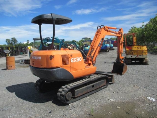ขายรถขุดแบคโฮHITACHI ex30(FROM.JAPAN)พร้อมลายหัวกระแทกเก่านอกแท้ญี่ปุ่นมีเอกสารแจ้งจำหน่ายอินวอยไม่เคยใช้งานในไทยครับ
