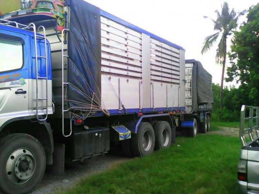 นางฟ้าแม่ลูกอ่อน สิบล้อ HiNO 344 ปี57 พ่วงแม่ลูก3คาน ดั้มค็อกสูง  ทะเบียนพร้อมโอน ราคา 2,950,000บ รถสภาพเยียมสวยมาก ครับ