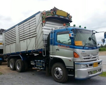 นางฟ้าแม่ลูกอ่อน สิบล้อ HiNO 344 ปี57 พ่วงแม่ลูก3คาน ดั้มค็อกสูง  ทะเบียนพร้อมโอน ราคา 2,950,000บ รถสภาพเยียมสวยมาก ครับ