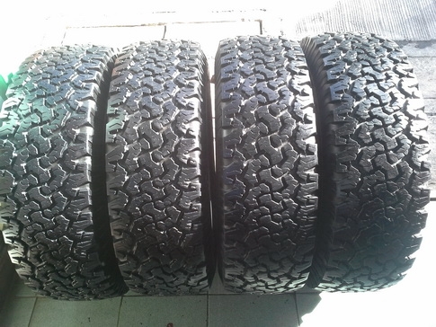 BF All USA. 265/75/16 ปี10  สภาพสวยๆ 1ชุด