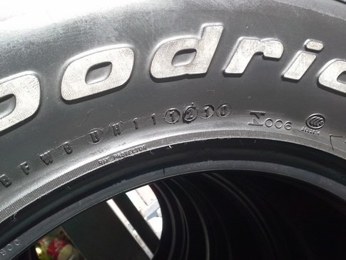 BF All USA. 265/75/16 ปี10  สภาพสวยๆ 1ชุด