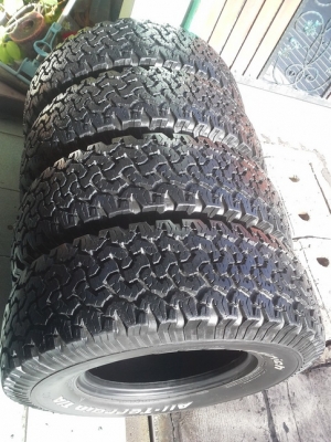 BF All USA. 265/75/16 ปี10  สภาพสวยๆ 1ชุด