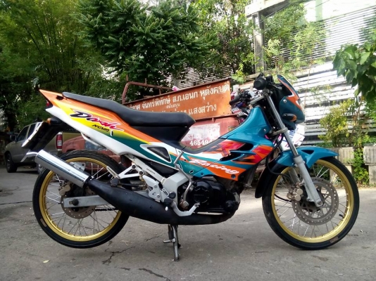 ขายลูกเดียว dash125สวยๆปี2543รถบ้านๆ ราคาเบาๆ รถมีเล่มเอกสารชุดโอนครบ